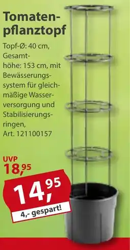 Sonderpreis Baumarkt Tomatenpflanztopf Angebot
