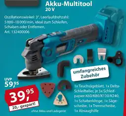 Sonderpreis Baumarkt GERMANIA Akku-Multitool 20 V Angebot