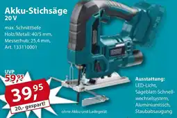 Sonderpreis Baumarkt GERMANIA Akku-Stichsäge 20V Angebot