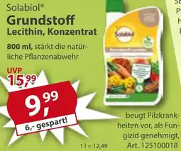Sonderpreis Baumarkt Solabiol Grundstoff Angebot
