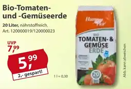 Sonderpreis Baumarkt Bio-Tomaten- und -Gemüseerde Angebot
