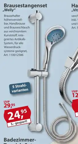 Sonderpreis Baumarkt Brausestangenset ,,Welly" Angebot