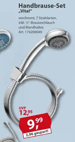 Sonderpreis Baumarkt Handbrause-Set ,,Vital" Angebot