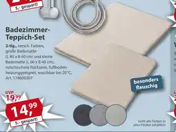 Sonderpreis Baumarkt Badezimmer- Teppich-Set Angebot
