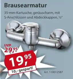 Sonderpreis Baumarkt Armaturen-Serie ,,Speed" Brausearmatur Angebot