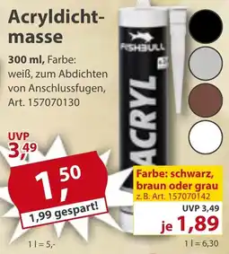 Sonderpreis Baumarkt Acryldichtmasse Angebot
