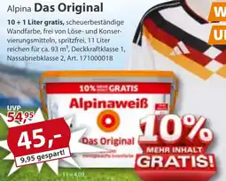 Sonderpreis Baumarkt Alpina Das Original Angebot