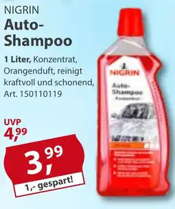 Sonderpreis Baumarkt NIGRIN Auto- Shampoo Angebot
