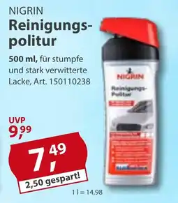 Sonderpreis Baumarkt NIGRIN Reinigungspolitur Angebot