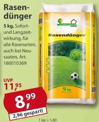 Sonnenhof Rasendünger