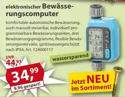 Sonderpreis Baumarkt elektronischer Bewässerungscomputer Angebot