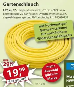 Sonderpreis Baumarkt Gartenschlauch Angebot