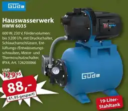 Sonderpreis Baumarkt Güde Hauswasserwerk HWW 6035 Angebot
