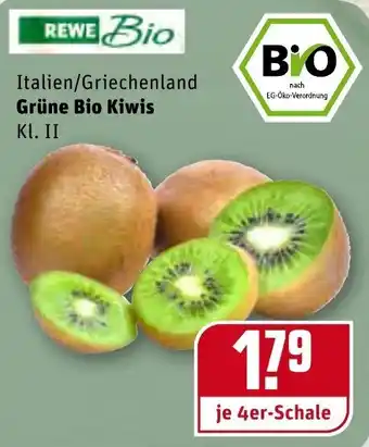 REWE Grüne Bio Kiwis Angebot