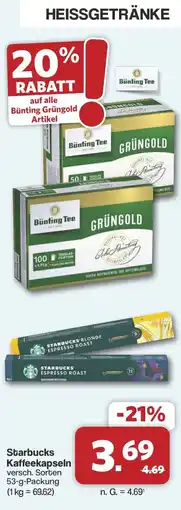 Famila Nord West Starbucks Kaffeekapseln Angebot