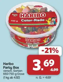 Famila Nord West Haribo Party Box Angebot