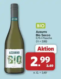 Famila Nord West Azzurro Bio Secco Angebot