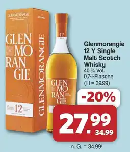 Famila Nord West Glenmorangie 12 Y Single Malt Scotch Whisky Angebot