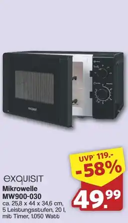 Famila Nord West exquisit Mikrowelle MW900-030 Angebot