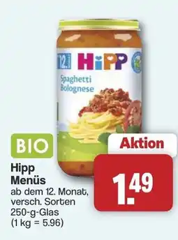 Famila Nord West Hipp Menüs Angebot