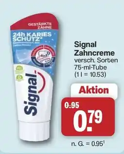 Famila Nord West Signal Zahncreme Angebot