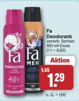 Famila Nord West Fa Deodorant Angebot