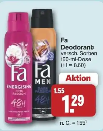 Famila Nord West Fa Deodorant Angebot
