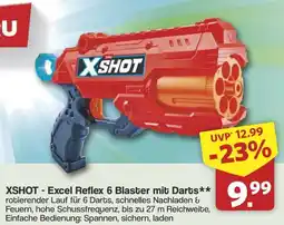 Famila Nord West XSHOT - Excel Reflex 6 Blaster mit Darts Angebot