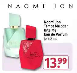 Rossmann Naomi Jon Tempt Me oder Bite Me Eau de Parfum Angebot