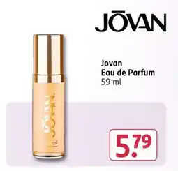 Rossmann Jovan Eau de Parfum 59 ml Angebot