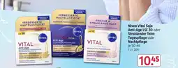 Rossmann Nivea Vital Soja Anti-Age LSF 30 oder Strahlender Teint Tagespflege oder Nachtpflege Angebot
