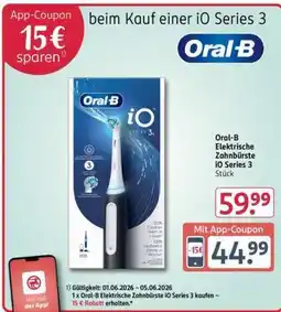Rossmann Oral-B Elektrische Zahnbürste iO Series 3 Stück Angebot