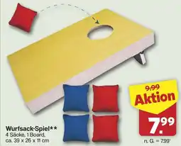 Famila Nord West Wurfsack-Spiel Angebot