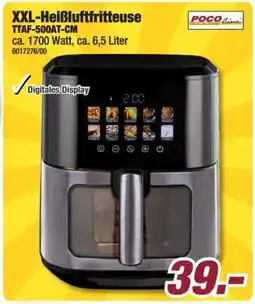 Poco XXL- Heißluftfritteuse Angebot