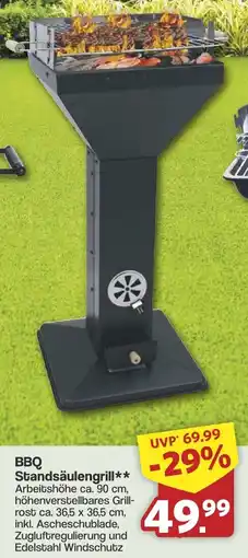 Famila Nord West BBQ Standsäulengrill Angebot