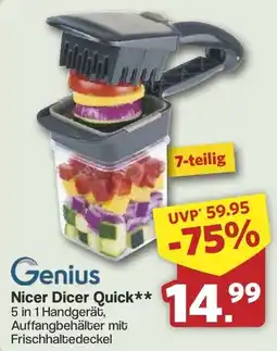 Famila Nord West Genius Nicer Dicer Quick Angebot