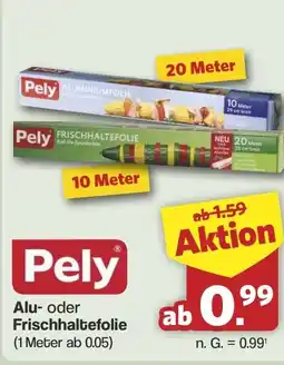 Famila Nord West Pely Alu- oder Frischhaltefolie Angebot
