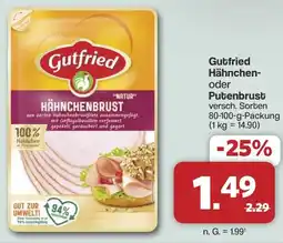Famila Nord West Gutfried Hähnchen- oder Putenbrust Angebot
