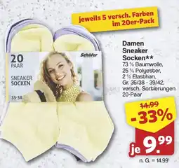 Famila Nord West Damen Sneaker Socken Angebot