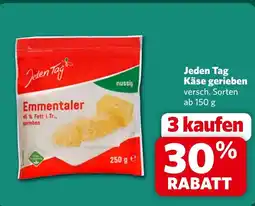 Famila Nord West Jeden Tag Käse gerieben Angebot