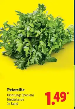 Lidl Petersilie Angebot