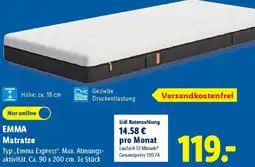 Lidl EMMA Matratze Angebot