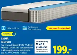 Lidl EMMA Matratze Angebot