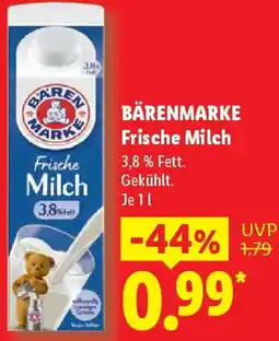 Lidl BÄRENMARKE Frische Milch Angebot