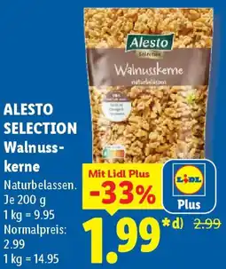 Lidl ALESTO SELECTION Walnusskerne Angebot