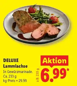Lidl DELUXE Lammlachse Angebot