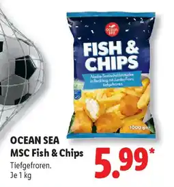 Lidl OCEAN SEA MSC Fish & Chips Angebot