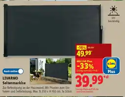 Lidl LIVARNO Seitenmarkise Angebot