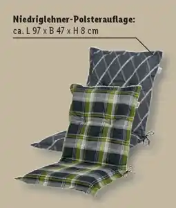 Lidl LIVARDo Hochlehner- Polsterauflage Angebot