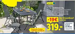 Lidl LIVARNO Alu-Gartenmöbelset, 5-tlg. Angebot